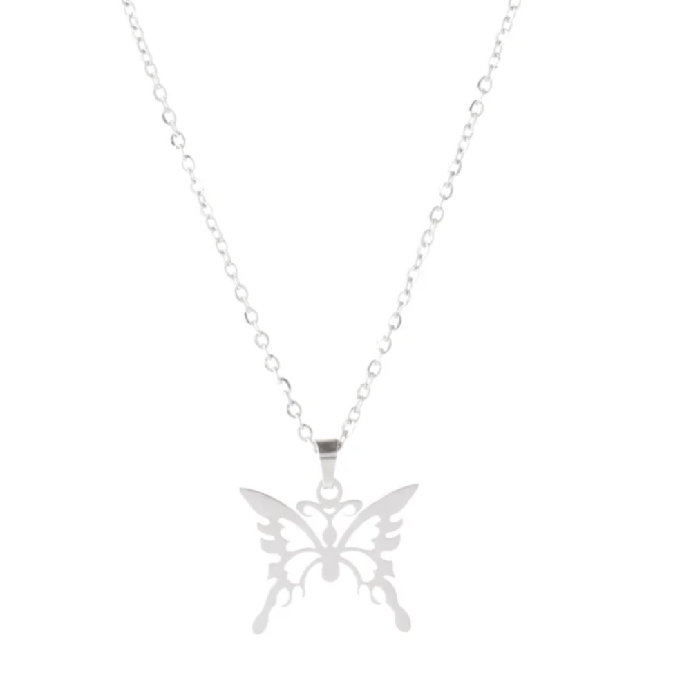 Edgy Butterfly pensante Necklace - Picture 3 of 8